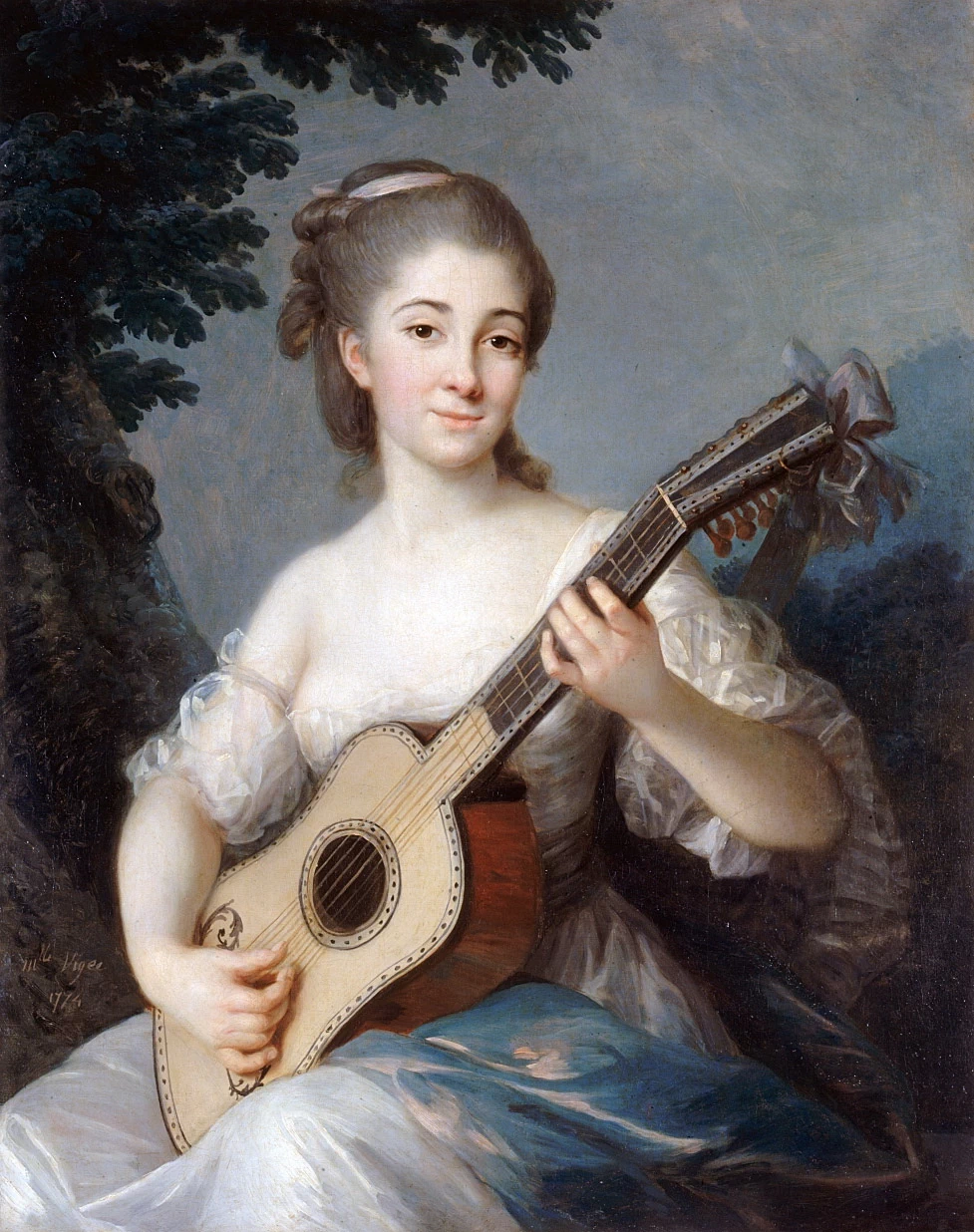 Ritratto della marchesa di Mirabeau-Musee Cognacq-Jay, Paris